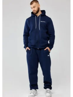 ROUGH RADICAL Bluza TRACK HOODIE ZIP Granatowy Oversize