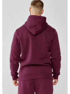 ROUGH RADICAL Bluza TRACK HOODIE ZIP Bordowy Oversize