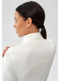 ROUGH RADICAL Bluza ZOYA ZIP Biały Slim Fit