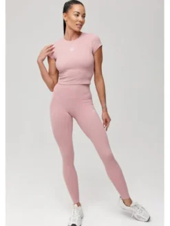 ROUGH RADICAL Koszulka techniczna ZOYA CLASSIC Różowy Slim Fit