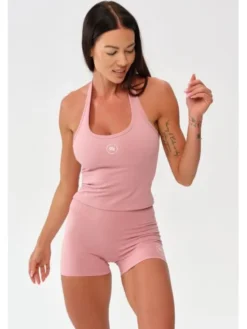 ROUGH RADICAL Koszulka techniczna ZOYA Różowy Slim Fit
