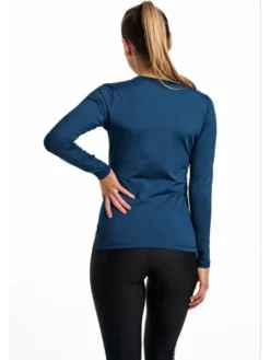 ROUGH RADICAL Koszulka techniczna EFFICIENT Granatowy Slim Fit