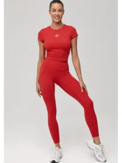 ROUGH RADICAL Koszulka techniczna ZOYA CLASSIC Różowy Slim Fit