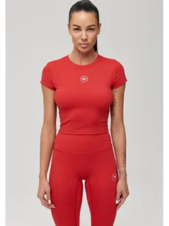 ROUGH RADICAL Koszulka techniczna ZOYA CLASSIC Różowy Slim Fit