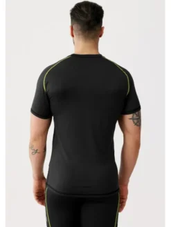 ROUGH RADICAL Koszulka techniczna KRAFT TEE Czarny Slim Fit