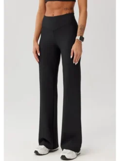 ROUGH RADICAL Legginsy AVEN LONG Czarny Slim Fit