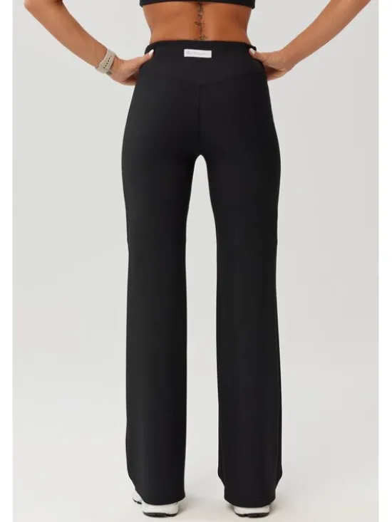 ROUGH RADICAL Legginsy AVEN LONG Czarny Slim Fit