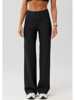 ROUGH RADICAL Legginsy AVEN LONG Czarny Slim Fit