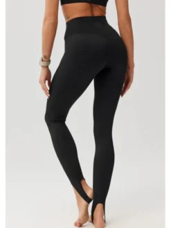 ROUGH RADICAL Legginsy LIVI LONG Czarny Slim Fit