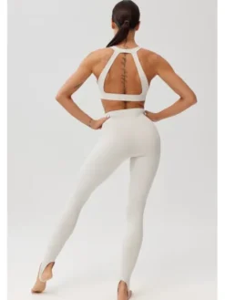 ROUGH RADICAL Legginsy LIVI LONG Szary Slim Fit