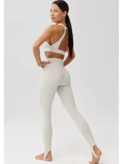 ROUGH RADICAL Legginsy LIVI LONG Szary Slim Fit
