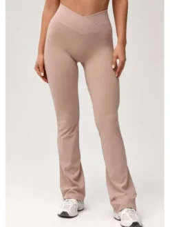 ROUGH RADICAL Legginsy MOCHA ACTIVE Różowy ciemny Slim Fit