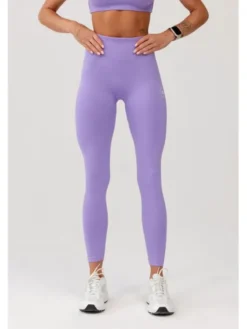 ROUGH RADICAL Legginsy SEAMLESS GLOW LONG Fioletowy Slim Fit