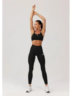 ROUGH RADICAL Legginsy SEAMLESS GLOW LONG Czarny Slim Fit