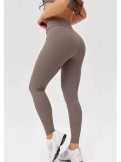 ROUGH RADICAL Legginsy WELLNESS LONG Szary Slim Fit
