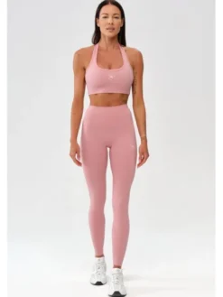 ROUGH RADICAL Legginsy ZOYA CLASSIC Różowy Slim Fit