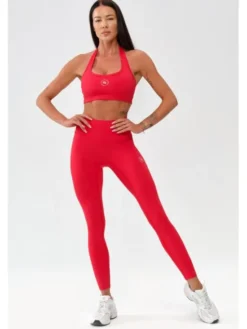 ROUGH RADICAL Legginsy ZOYA CLASSIC Czerwony Slim Fit
