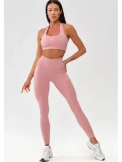 ROUGH RADICAL Legginsy ZOYA PUSH-UP Różowy Slim Fit