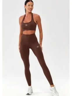ROUGH RADICAL Legginsy ZOYA PUSH-UP Brązowy Slim Fit