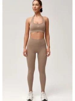 ROUGH RADICAL Legginsy ZOYA PUSH-UP Brązowy Slim Fit