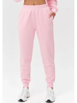 ROUGH RADICAL Spodnie dresowe COTTON ACTIVE JOGGERS WOMEN Różowy Regular Fit
