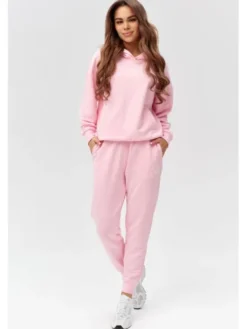 ROUGH RADICAL Spodnie dresowe COTTON ACTIVE JOGGERS WOMEN Różowy Regular Fit