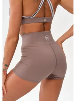 ROUGH RADICAL Szorty sportowe MOCHA ACTIVE SHORTS Beżowy Slim Fit