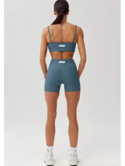 ROUGH RADICAL Szorty sportowe AVEN SHORTS Niebieski Slim Fit
