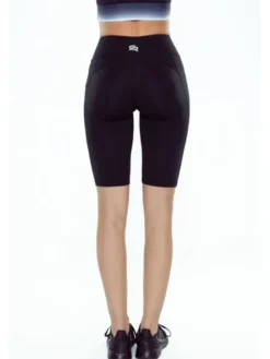 ROUGH RADICAL Szorty sportowe ALFA SHORTS Czarny Slim Fit