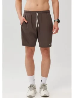 ROUGH RADICAL Szorty sportowe PROOF SHORTS Brązowy Regular Fit