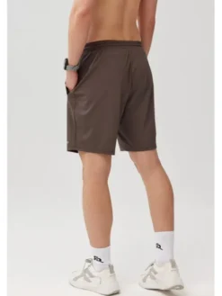 ROUGH RADICAL Szorty sportowe PROOF SHORTS Brązowy Regular Fit