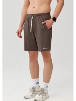 ROUGH RADICAL Szorty sportowe PROOF SHORTS Brązowy Regular Fit
