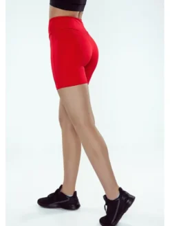 ROUGH RADICAL Szorty sportowe BETA SHORTS Czerwony Slim Fit