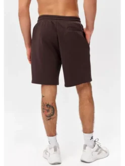 ROUGH RADICAL Szorty sportowe COTTON ACTIVE SHORTS MEN Brązowy Regular Fit