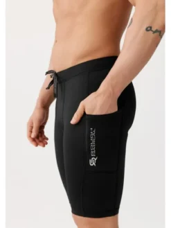 ROUGH RADICAL Szorty sportowe FLY TECH SHORTS Czarny Slim Fit