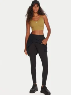 Roxy Biustonosz sportowy Heart Into It Attitude ERJKT04326 Beżowy