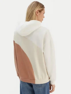 Roxy Bluza ERJFT04868 Beżowy Relaxed Fit