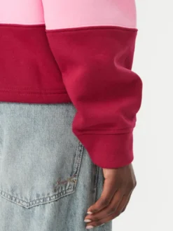 Roxy Bluza Lineup ERJFT05113 Różowy Oversize