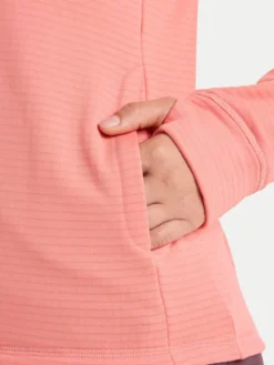 Roxy Bluza techniczna Vertere Full Zip ERJFT04974 Pomarańczowy Regular Fit