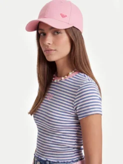 Roxy Czapka z daszkiem CWBEO-RX-W3-001-SS26 Różowy