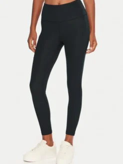 Roxy Legginsy Heart Into It Ankle ERJNP03690 Czarny Slim Fit