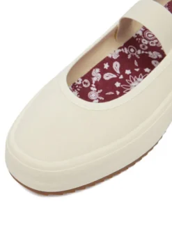Roxy Tenisówki CWBEOB-HRY25626-1 Écru