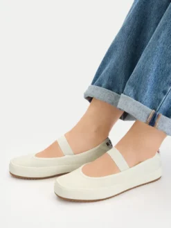 Roxy Tenisówki CWBEOB-HRY25626-1 Écru