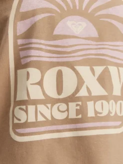 Roxy T-Shirt ERJZT05912 Brązowy Regular Fit