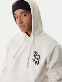 RVCA Bluza All Seeing Hoodie EVYSF00133 Beżowy Regular Fit