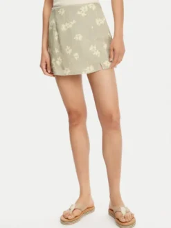 RVCA Spódnica mini Reform 23B141501 Zielony Regular Fit