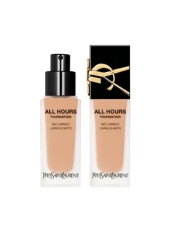 Saint Laurent Yves Saint Laurent All Hours Foundation Luminous Matte podkład w płynie MN1 25ml Podkład czarny