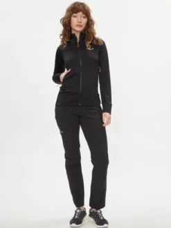 Salewa Bluza techniczna Puez 28522 Czarny Slim Fit