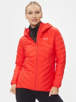 Salewa Kurtka puchowa Brenta 27884 Czerwony Regular Fit