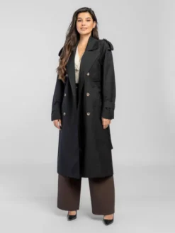 Salme Trencz Amanda 2.0 Czarny Regular Fit